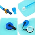 thumbnail image 3 of Bolsa de agua plegable con tubo para beber, vejiga de hidratación de 2L, a prueba de fugas, herramientas para exteriores, accesorio, paquete de hidratación, bolsa de agua para senderismo, 3 of 5