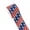 red, variant on Patriotic American Flag Ribbon Wide Wired Edge Stars Stripes Design For Crafts Decorations