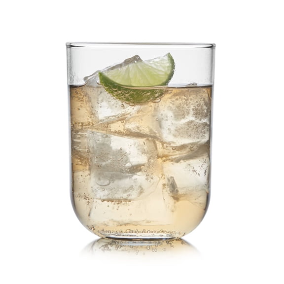 Libbey Polaris Rocks Glasses, Axis, 15-ounce, Set of 8