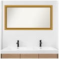 thumbnail image 7 of Amanti Art Custom Wall and Bathroom Mirror (23.75 x 45.75 in.), Townhouse Gold Frame, 7 of 7