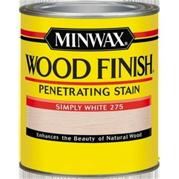 Minwax 22765 0.5 Pt Simply White Wood Stain
