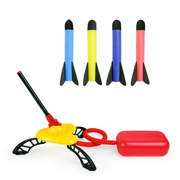 Juguete lanzador para niños, juguete lanzador Stomp On Foam Launcher Toy, juguetes de lanzamiento de pies para niños, tecnología avanzada
