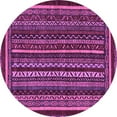 thumbnail image 1 of Ahgly Company Indoor Round Southwestern Purple Country Area Rugs, 7' Round, 1 of 4