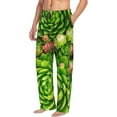 thumbnail image 6 of Sikiie Cactus And Succulents Pajama Pants Men, PJ Bottoms, Sleep & Lounge Pants-Small, 6 of 6