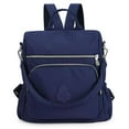 thumbnail image 2 of Spencer Women Backpack Purse Anti-theft Travel Backpack Ladies Shoulder Bags Waterproof Nylon Handbags Casual Daypack, Navy, 2 of 12