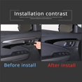 thumbnail image 4 of TINKI 2PCS Front Inner Door Decorative Strip Cover Trim for Honda Pilot 2016-2022, ABS Material Automotive Inner Door Panel Sticker Protector Accessories, 4 of 14