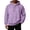 04#Light Purple, variant on Mens Hoodies Pullover Casual Long Sleeve Drawstring Athletic Hooded Sweatshirt with Pockets S-3XL