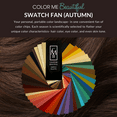 thumbnail image 4 of Color Me Beautiful Autumn Swatch Fan - Multicolor Guide for Makeup - 48 Custom Makeup Chips for Women, 4 of 10