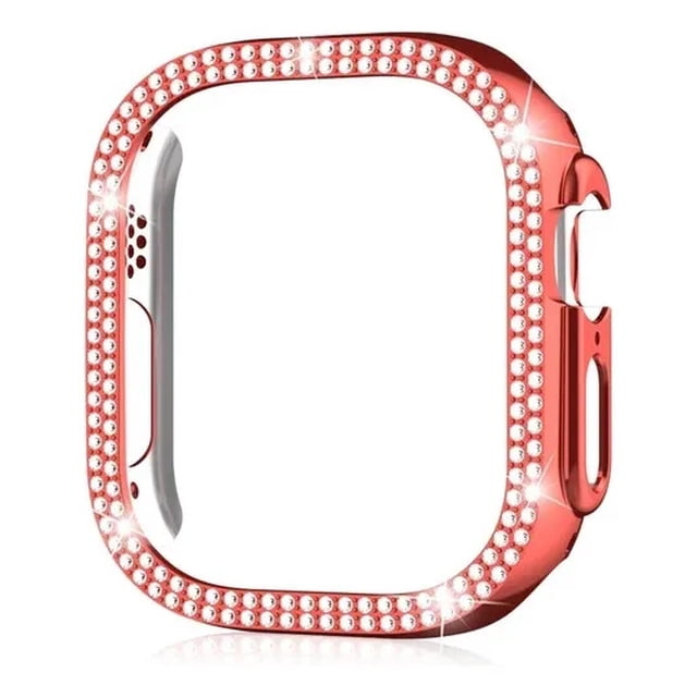 Protector para Pantalla Estilo Diamantes para Apple Watch Ultra/10/9/8/7/6/5/4/3/2/1/SE, Resistente a Rayones