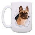 thumbnail image 2 of ThisWear Bulldog Mug Set Cute Bulldog Novelty Gift Frenchie Mugs 2 Pack Gift 15oz Coffee Mugs, 2 of 4