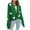 Green, variant on Lovskoo Cardigan Sweaters for Women Open Front Long Sleeve Spring Heavy Three-Dimensional Embroidery Flower Lantern Sleeve Loose Knit Coat Oversized Winter Outerwear Tops Black