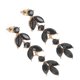 thumbnail image 5 of CRILSTYLEO 1Par Pendientes De Con Circonitas Negros Estilo Retro Para Mujer Accesorios, 5 of 8
