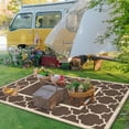 thumbnail image 4 of Outdoor Rug  for Patio Decor  Foldable Reversible Plastic Straw Area Rugs Mat for Camper  Outside Carpet for Rv  Deck  Porch  Picnic  Beach  Balcony, 4 of 7