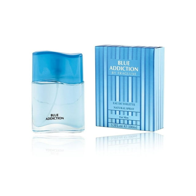 Perfume Fragluxe Blue Addiction EDT 100 ml para hombre