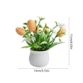 thumbnail image 3 of Mlkoz Easter Spotted Egg Simulation s Easter Egg Mini Potted s, Home Decor, 3 of 7