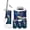 Color 1, variant on Bathroom Accessory Set 6 Piece Magical Peacock Stained Glass Teal Blue Iridescent Feathers Trash can, Toothbrush Holder, Toothbrush Cup, Soap Dispenser, Soap Dish, Toilet Brush Holder