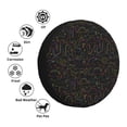 thumbnail image 4 of Goofa Doodle Dinosaur Pattern Universal Tire Cover for Jeep, SUV, Truck, and Trailer – Waterproof, UV-Resistant,Easy to Install, Fits 14"-17" Tires-16 inch, 4 of 6