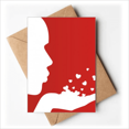 thumbnail image 1 of Cartes de Vœux Profil Blanc pour la Saint-Valentin Vous Tes Invités Invitations, 1 of 3