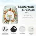 thumbnail image 5 of Lsque Mens Swim Trunks World Travel3 Pattern - Bathing Suit Compression Liner - Beach Swim Shorts Swimwear - (S-3XL) - Stretch Quick Dry -Small, 5 of 9