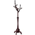 thumbnail image 6 of WOOW DEPOT Large Wood Coat Rack Heavy Duty Freestanding Clothes Hanger Stand w/ Stable Base & 8 Tree Branch Hooks for Entryway Hallway Bedroom, 6 of 11