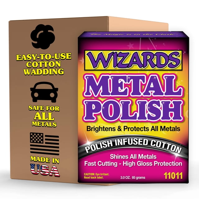 Paño para pulir metal Wizards High Gloss 85 g