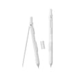 thumbnail image 1 of NBX Professional Compass with Mechanical Pencil Math Geometry Drawing Tools with 10pcs 0.7mm Leads Stationery Supplies for Students Teachers Designers Workers, 1 of 8