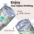 thumbnail image 4 of 20OZ Unicorn Themed Cup with Handle Stainless Steel Cup for Hot Cold Drinks Ideal Gifts for Women Unicorn Fans Suitable for Birthday Christmas and Lake Days, 4 of 6