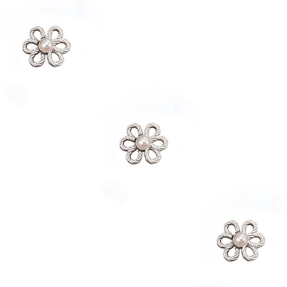 3-Pack Metal No-Sew Jean Buttons - Adjustable Waist Tighteners for Women’s Jeans, Pants & Skirts, Tool-Free Instant Fit Detachable Decorative Buckles