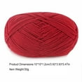 thumbnail image 5 of Dido Crochet Yarn Sweater Scarf Gloves Toys Bundle Crafts Gifts Threads Skeins Set Arts 4-Ply for Knitters Beginners Parties 35crimson, 5 of 5