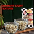 thumbnail image 3 of Salt & Pepper Pork Rind Snacks 2.62 oz Bags Savory Crunchy Chips for Home Party Favor Picnic Movie Night BBQ Snacking Gift Supplies - Pack of 6, 3 of 7