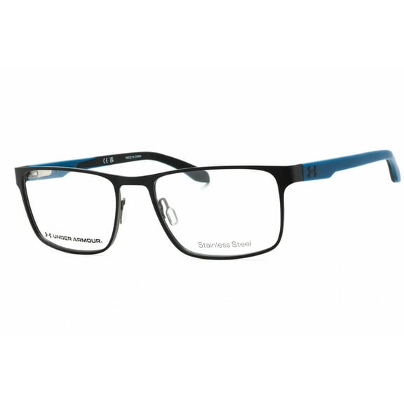 Under Armour UA 5064/G 0D51 00 Men's Black Blue Metal Eyeglasses
