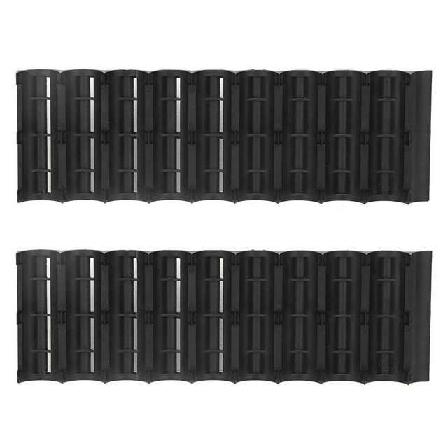 20 Piezas ABS Resina 21700 Soporte de Protección del Separador de Batería Soporte de Almacenamiento de Celda Cilíndrica