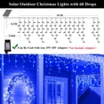thumbnail image 4 of Luces solares navideñas KiflyTooin 320 LED, 9 m, resistentes al agua, 4 of 7