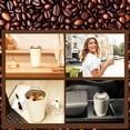 thumbnail image 7 of 12.6 oz Travel Coffee Mug Stainless Steel Vacuum Cup, Leak Proof Reusable Double Walled Coffee Tumbler for Iced and Hot Drinks White, 7 of 7