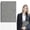 Grey, variant on Eye Protection Thick Notebook Soft Leather Delicate Personalized Notebook -A5/ [Pink],PU Leather Blank Notebook – 112 Pages 6.18x8.27in