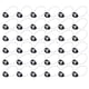 thumbnail image 5 of Suministros para fiestas piratas, 36 piezas de parche de ojo pirata, parche de ojo pirata, decoración pirata, diseño revolucionario, 5 of 14