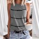 thumbnail image 2 of Blusas sueltas con cuello en O y estampado informal para mujer Pompotops lopia997164, 2 of 5