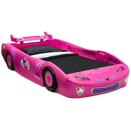 Disney Minnie Mouse Car Twin Bed By Delta Children Walmart Com