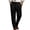 Black, variant on Mens Casual Dress Pants Loose Fit Slacks for Men with Belt Loops | Pleated Wide Leg, Old Money Style, Stretch Waist, Zip Fly, Suitable for Fashion, Daily Wear, Travel Khaki