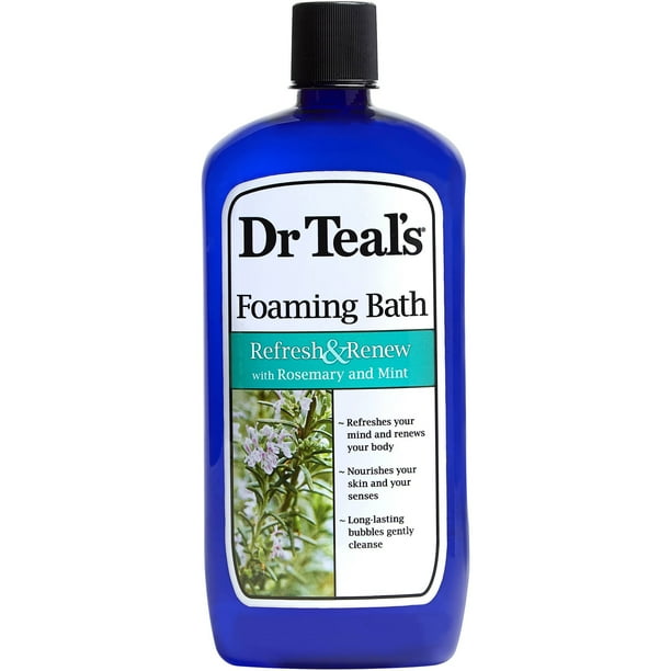 Dr Teal's Refresh & Renew Foaming Bubble Bath with Rosemary and Mint