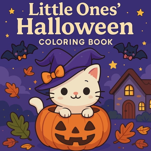 Little Ones' Halloween - Coloring Book, (Paperback)