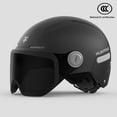 thumbnail image 4 of Casco de vehículo eléctrico grande para hombre, medio casco Universal, batería, motocicleta, cuatro estaciones, certificación 3C, tamaño grande, 4 of 5