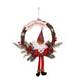 thumbnail image 1 of Navidad Lindo Papá Noel Muñeco De Nieve Elk Guirnalda Puerta De Navidad Guirnalda Para La Decoración De La Fiesta En Casa matsuzay HA043199-01, 1 of 6
