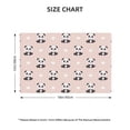 thumbnail image 4 of Placemats Set Of 4 / 6, Cute Panda Print A Placemats For Dining Table Indoor/Outdoors Heat Resistant Washable Placemats 18" X 12", 4 of 8