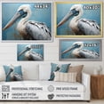 thumbnail image 4 of Designart "Presence Of The Graceful Pelican" Pelican Floater Framed Wall Art Prints, 4 of 5