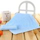 thumbnail image 1 of Nvzi 2 toallas de mano de fibra de bambú cuadradas pequeñas de algodón suave para el hogar, súper suaves y muy absorbentes para ducha, piscina, toalla de mano de 9,84 x 9,84 pulgadas (azul), 1 of 5