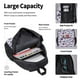 thumbnail image 4 of Easygdp music Skull record mike Mochila para Niños y Niñas con Set de Caja de Almuerzo y Estuche para Lápices 3 en 1, Mochila Escolar Estampada para Adolescentes, 4 of 7