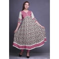 thumbnail image 2 of Bimba Print Long Party Wear Anarkali Kurta Flared A Line Kurtis For Women, 2 of 5
