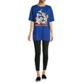 thumbnail image 2 of FAB 5 Sketch Women's Juniors Short Sleeve Graphic Tee, 2 of 5
