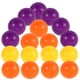 thumbnail image 3 of Juego de 24 bolas de juego para canicas geniales, canicas gigantes, juego de ajedrez de canicas, colores surtidos, 3 of 8